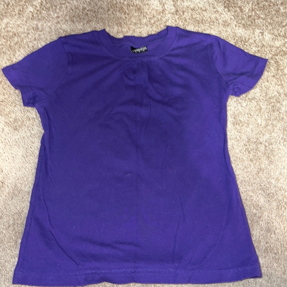 Marilyn Taylor Girls Purple Shirt size (10/12)